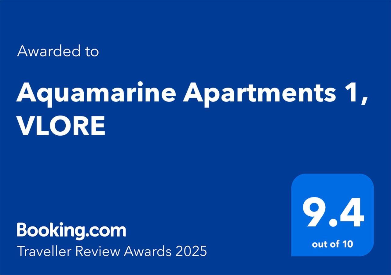 Aquamarine Apartments 1, Vlorë Esterno foto